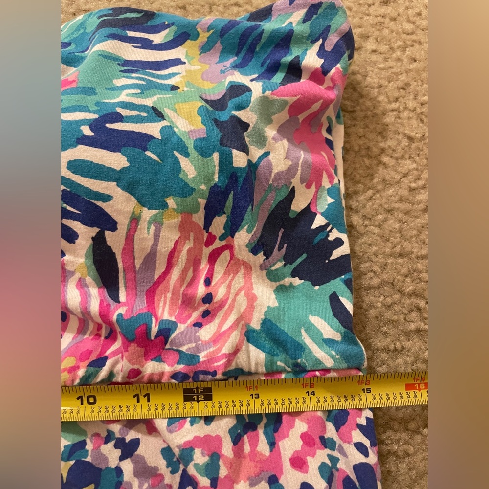 Lilly Pulitzer Loleta Dress Muti Dive In Strapless Floral Cover-Up Resort Spring - Picture 5 of 7